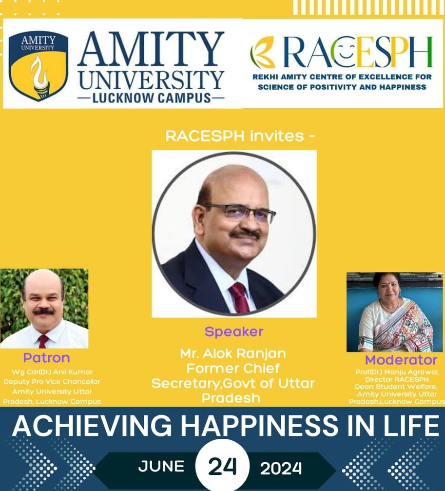Session on “Achieving Happiness in Life”
